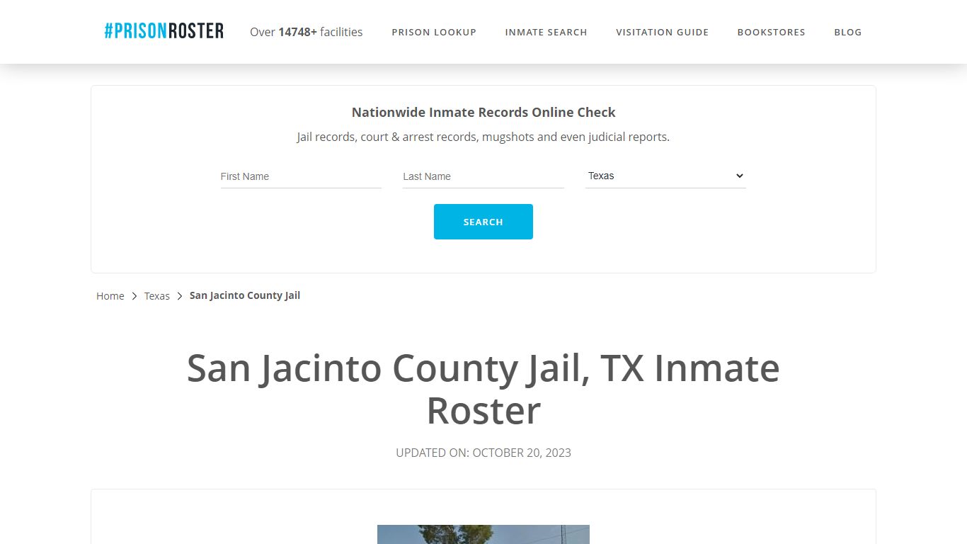 San Jacinto County Jail, TX Inmate Roster - Prisonroster